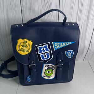 Pixar Boxlunch Monsters University Exclusive Disney Satchel Backpack Complete
